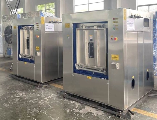 Bariyer Tipi Ticari Çamaşırhane Ekipmanları 50 Kg Kapasiteli Hastane Çamaşır Makinesi