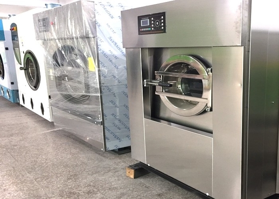 Otel ve Hastane Endüstriyel Çamaşırhane Ekipmanları Otomatik Yıkama ve Kurutma Makinesi